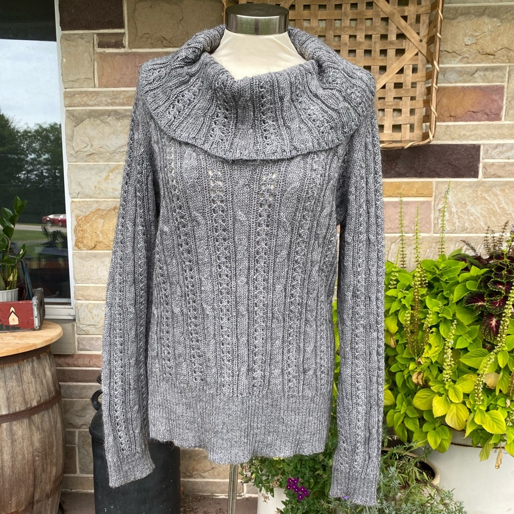 Tommy Hilfiger Wool Blend Cowl Neck Sweater